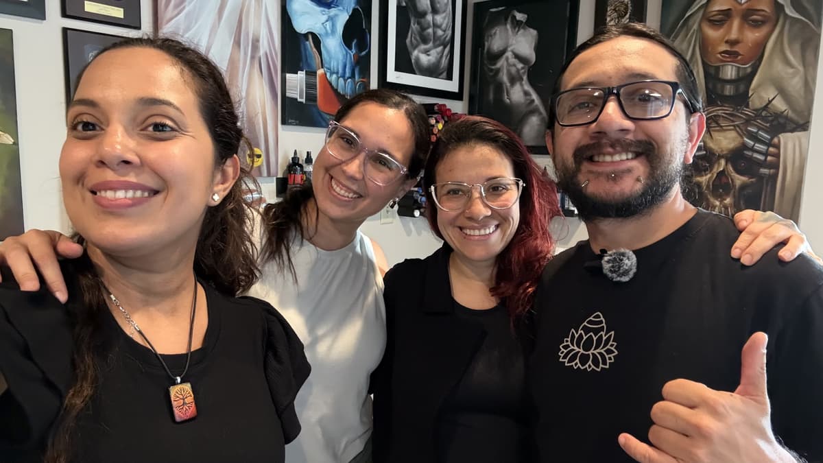 Team Flowfy INK con Gina y Jhonny, Orlando FL